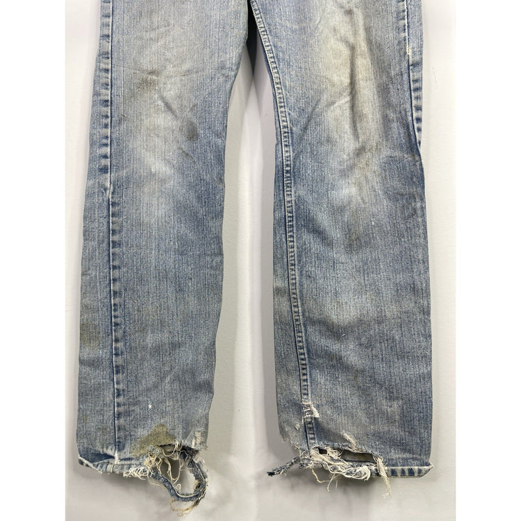 Vintage 1970’s Lee Rider Jeans Talon Zipper Sz 29x31