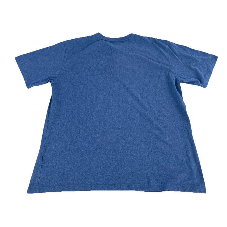 Mens Carhartt Classic Blue Harley Collar Tee Size Xl