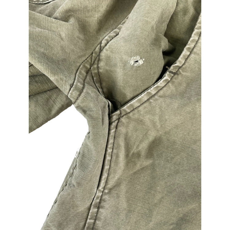 Mens Vintage Converse One Star Military Style Utility Field Jacket Size Medium