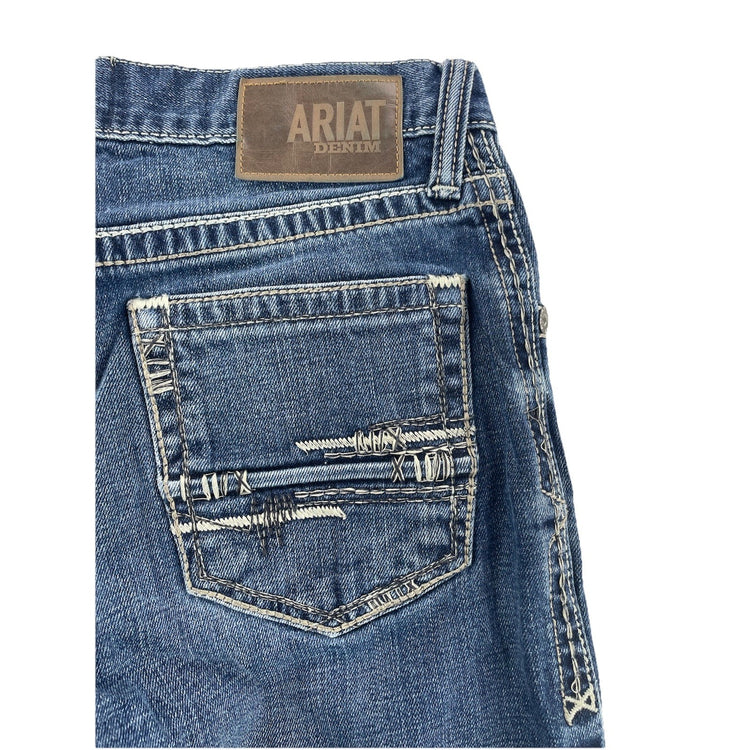 Men’s Ariat M4 Relaxed Bootcut Medium Wash Jeans Size 30x32
