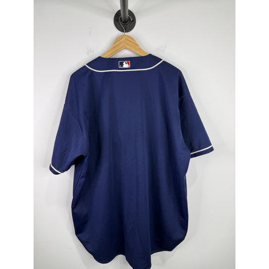 Vintage Cleveland Indians Jersey Made In Usa Size 52