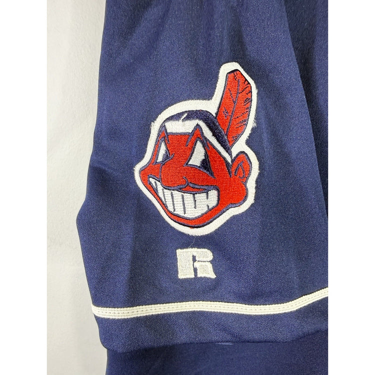 Vintage Cleveland Indians Jersey Made In Usa Size 52