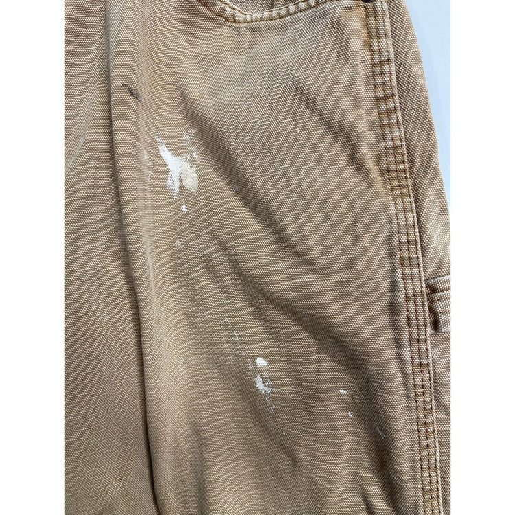 Mens Dickies Carpenter Workwear Brown Pants Sz 34