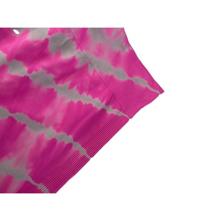 Women’s PINK Victorias Secret Pink & White Tie Dye Seamless Leggings Size Large