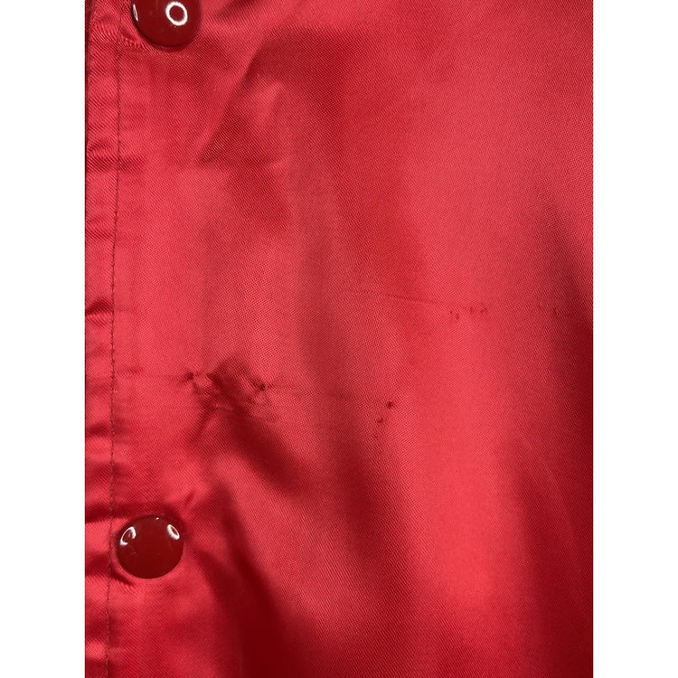 Men’s Vintage Red Alabama Chalk Line Bomber Jacket Fully Lined Sz Large