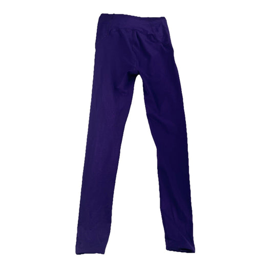 Womens Victoria Secret Purple Ankle Leggings Size 2