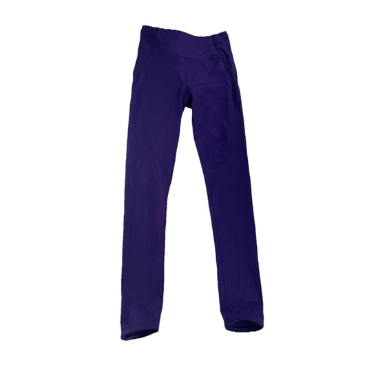 Womens Victoria Secret Purple Ankle Leggings Size 2