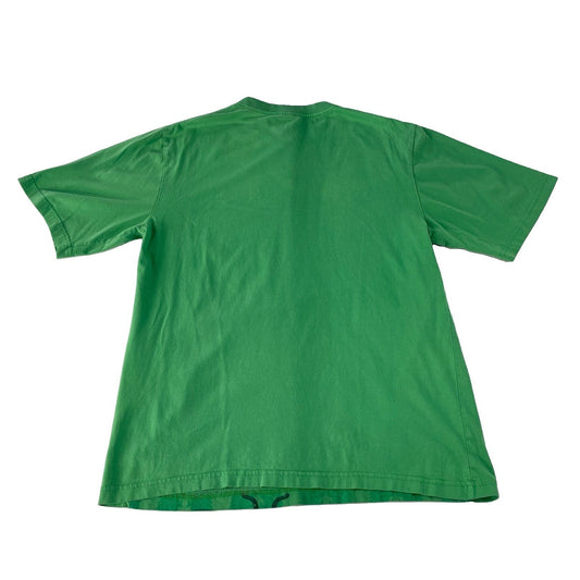 Mens Southpole Premium Green Tribal Wing Gothic Y2K Skater Graphic Tee Size S