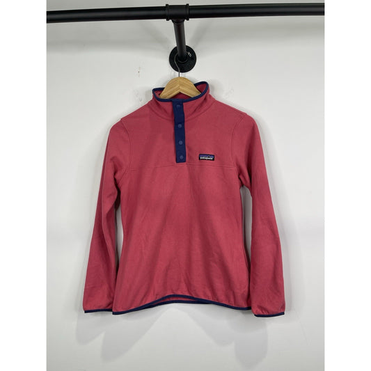Women’s Patagonia Snap Button Up Fleece Jacket Sz XS