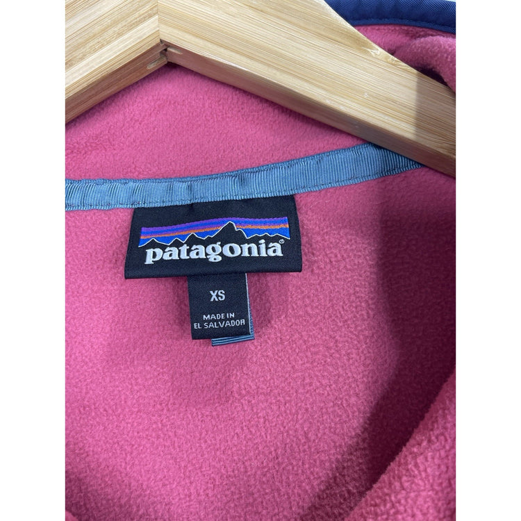 Women’s Patagonia Snap Button Up Fleece Jacket Sz XS