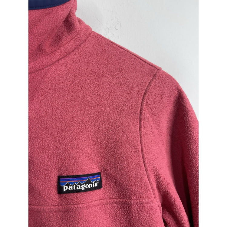 Women’s Patagonia Snap Button Up Fleece Jacket Sz XS
