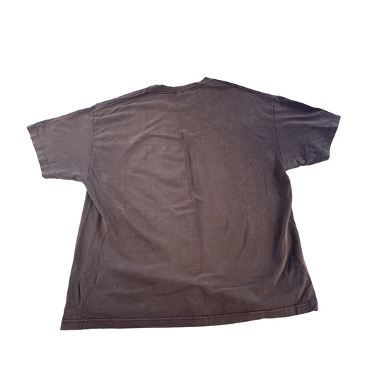 Mens Y2K AAA Alstyle Brown Bigger Than Yours Squirrel Acorn Humor Tee SIZE 2XL