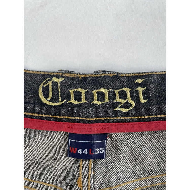 Mens Vintage Coogi Australia Embroidered Eagle Back Pocket Baggy Jeans Size 44