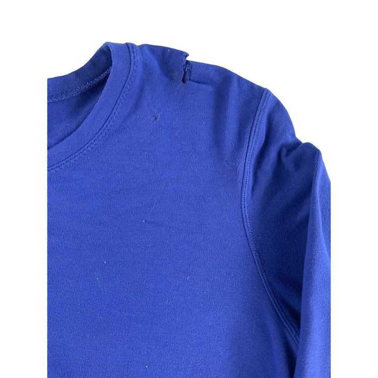Womens Lululemon Royal Blue Pleated Back Yogi Everyday Shirt SIZE 6
