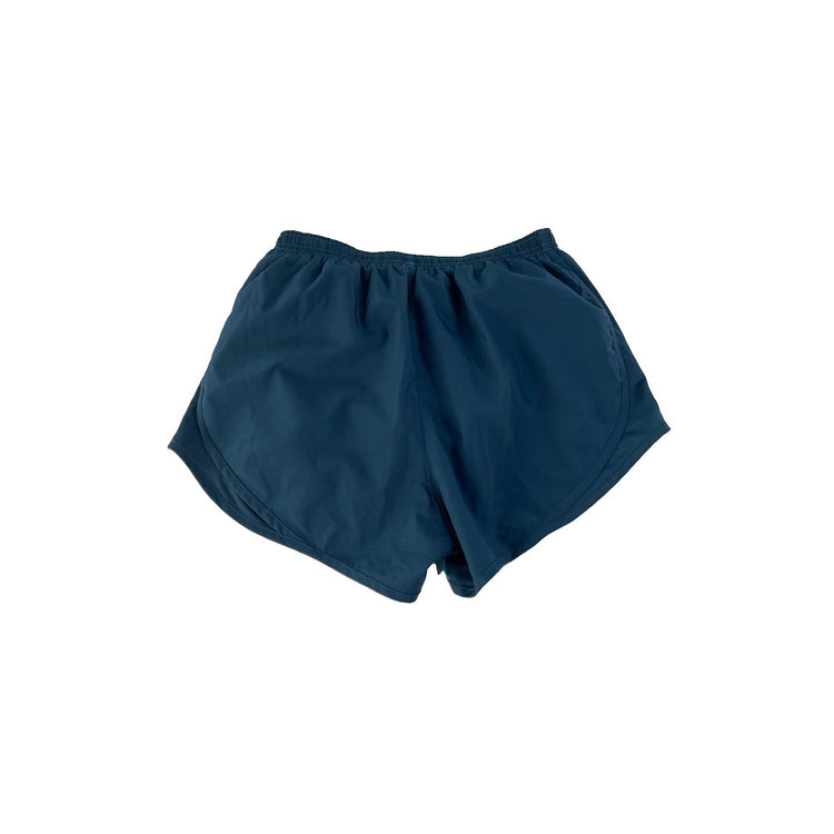 Women's Nike Dri-FIT Teal and Dark Blue Athletic Shorts, Size S