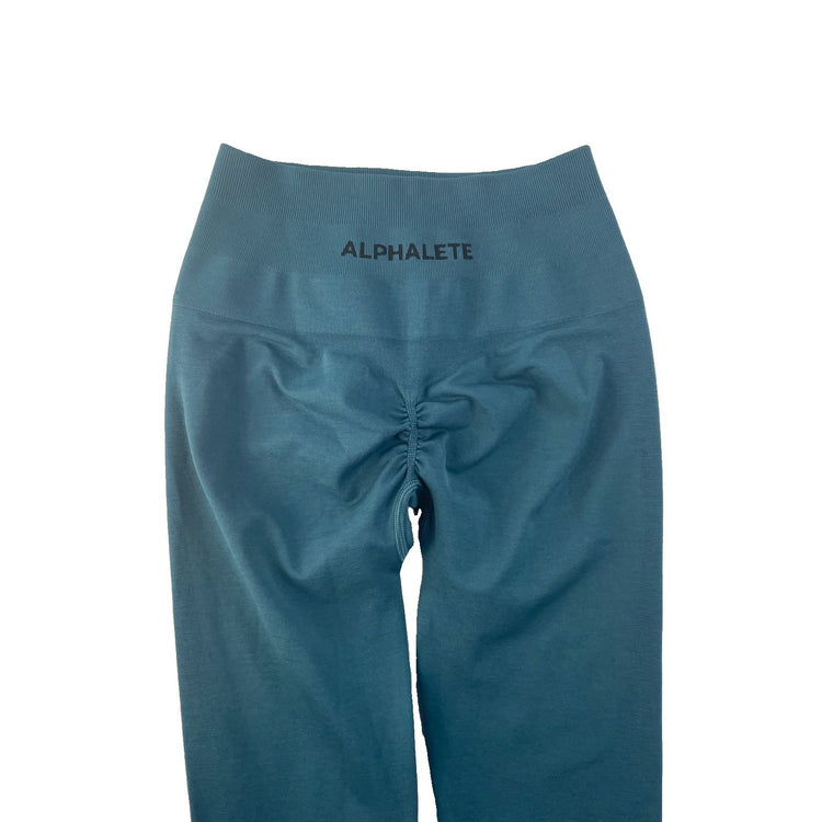 Womens Alphalete Blue Leggings Size XS