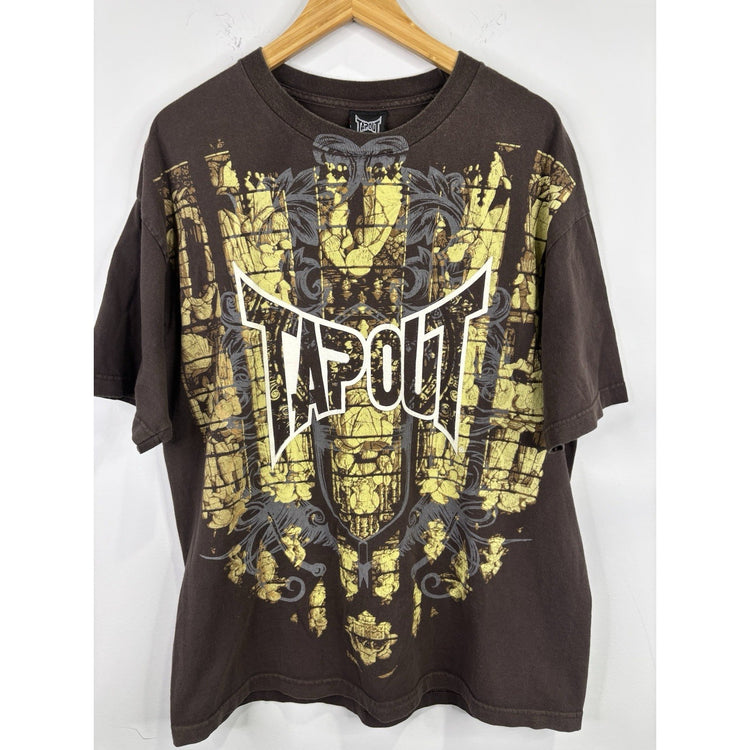 Mens Y2k Tapout T-shirt Size Xl