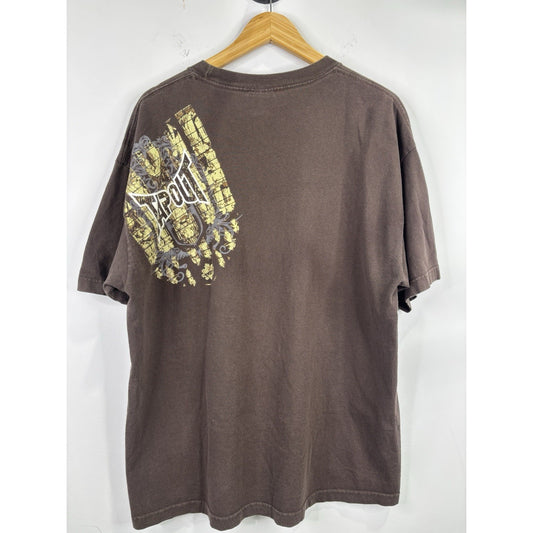 Mens Y2k Tapout T-shirt Size Xl