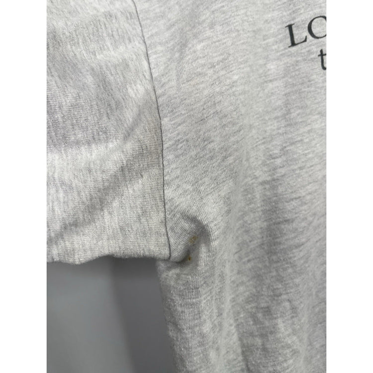 men’s vintage loser/lucky grey t-shirt size large