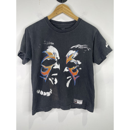 WWE The Usos Uce O T  Youth Large Wrestling T-Shirt Double Sided