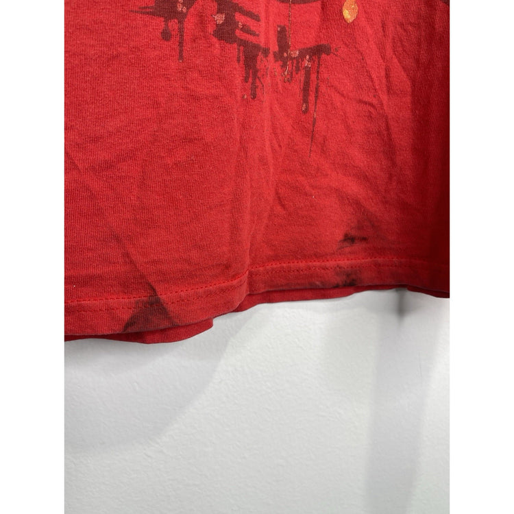 Youth Mad Engine Marvel Spiderman Ironman Wolverine Mr Fantastic TShirt Sz 12/14