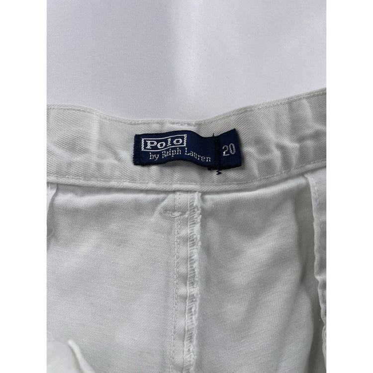 Womens Ralph Lauren Size 20 High waisted White Jeans