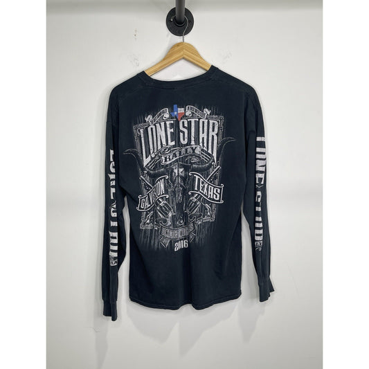 Men’s 2016 Lone Star Rally Black Long sleeve Sz Large