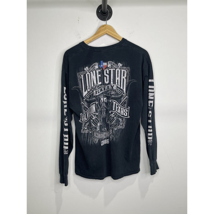 Men’s 2016 Lone Star Rally Black Long sleeve Sz Large
