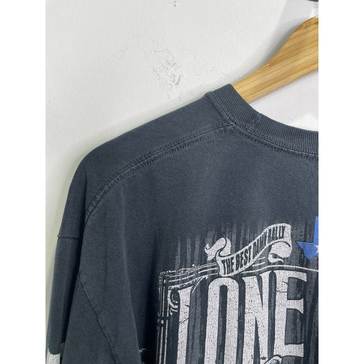 Men’s 2016 Lone Star Rally Black Long sleeve Sz Large