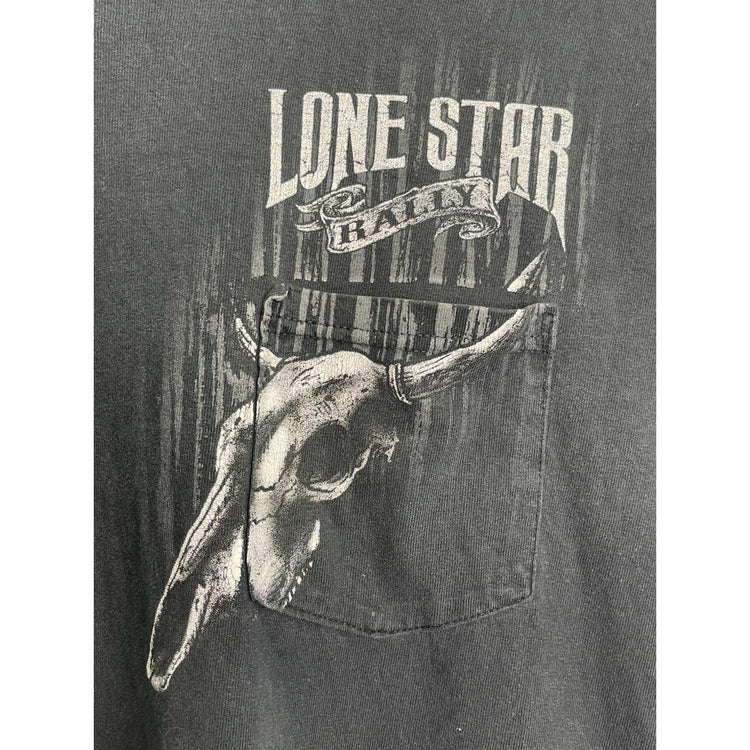 Men’s 2016 Lone Star Rally Black Long sleeve Sz Large