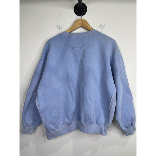 Mens Nike Vintage North Carolina Light Blue Sweatshirt Size Large