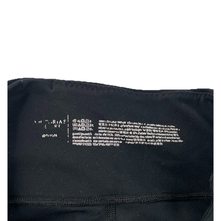 Womens Victoria Secret Regular Black Ankle Leggings Size 10