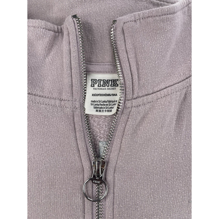 Womens Victoria’s Secret PINK Pink Quarter Zip Jacket Size XS
