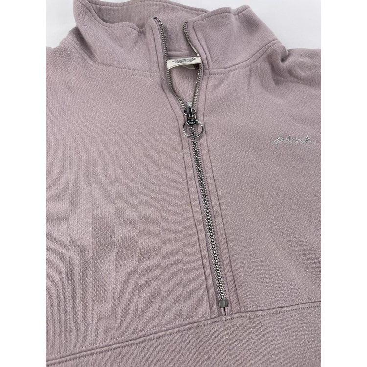 Womens Victoria’s Secret PINK Pink Quarter Zip Jacket Size XS