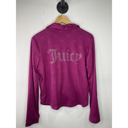 Vintage Y2K Women’s Sleepwear Pink Juicy Couture Shirt Sz S