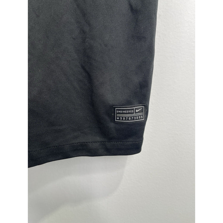 Men’s Nike FC Barcelona Black And Gold Away La Liga Jersey #10 Sz M