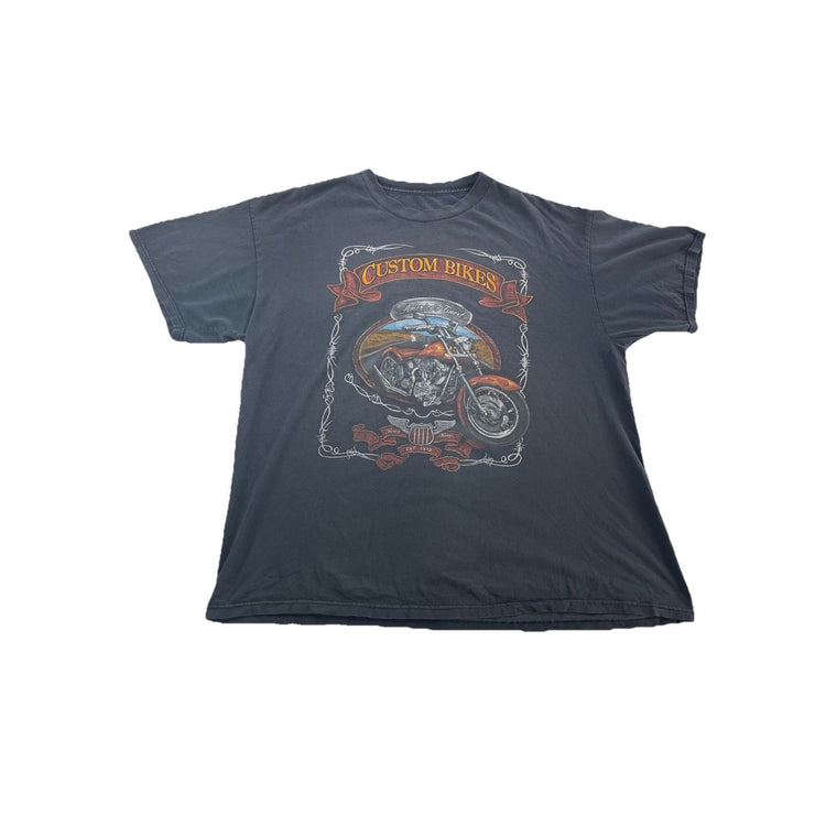Men’s Lifestyle Classics Gray Graphic Tee Size XL