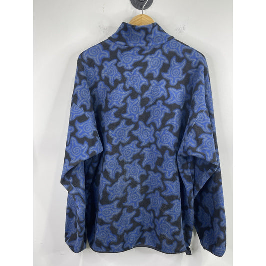 Men’s Vintage 90s Patagonia Synchilla Snap-T Zen Turtle Longsleeve Size XL
