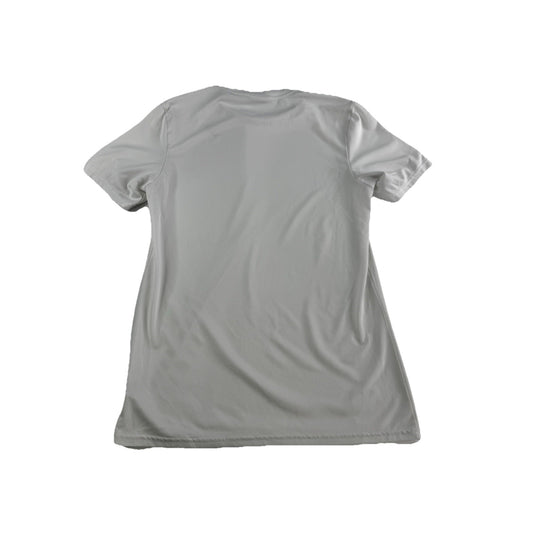 Mens Gymshark White Mesh T-Shirt Size S