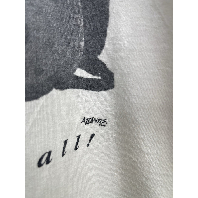 Men’s Vintage 90s Nebraska Huskers 105’ Years Of Football Graphic T-Shirt Sz XL