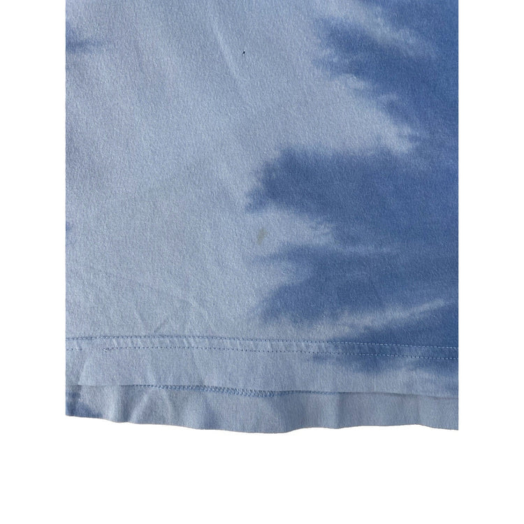 Women’s PINK Victorias Secret Blue Tie Dye T Shirt Size Medium