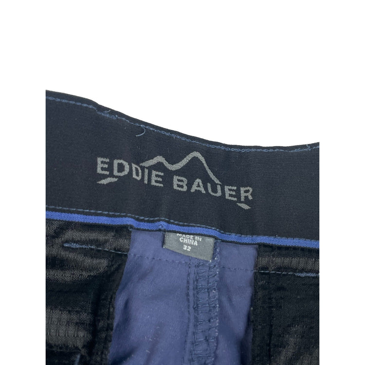 Mens Eddie Bauer Blue Performance Active Shorts Size 32