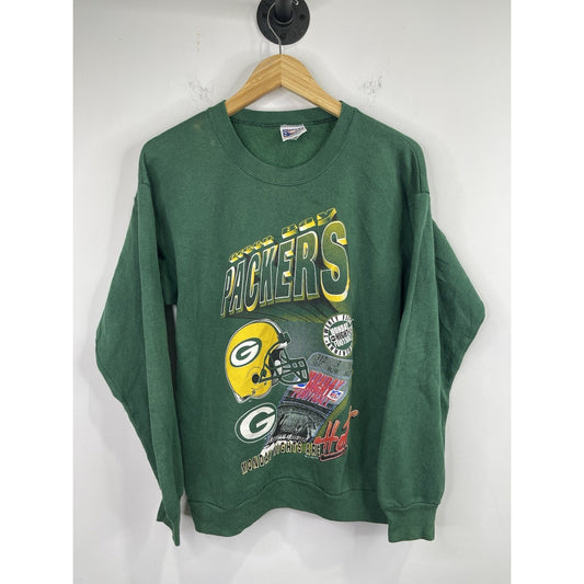Men’s VTG Green Bay Packers ABC Monday Night Football Sweatshirt Sz Large