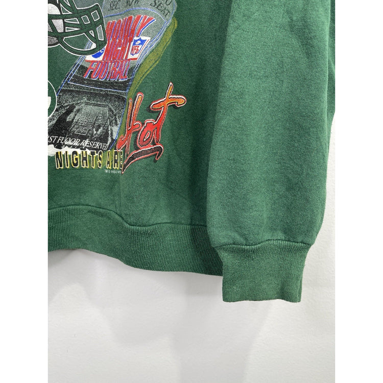 Men’s VTG Green Bay Packers ABC Monday Night Football Sweatshirt Sz Large