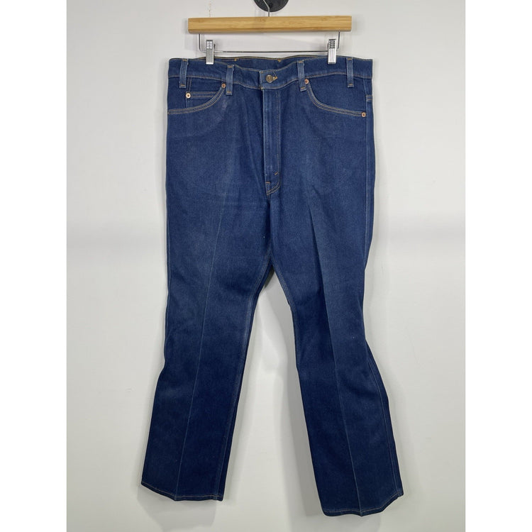 Men’s Levi's Strauss & Co. 517 Bootcut Dark Wash Blue Workwear Jeans 40x32
