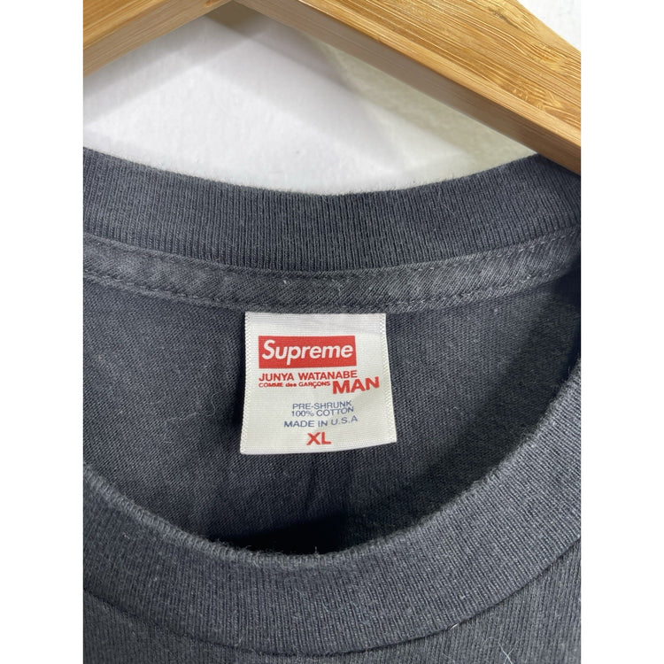 Men’s Supreme x Junya Watanabe COMME Des Garčons Graphic T-shirt Sz XL