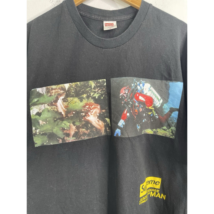 Men’s Supreme x Junya Watanabe COMME Des Garčons Graphic T-shirt Sz XL