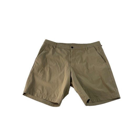 Mens Lululemon Olive Green Khaki Shorts Size 36