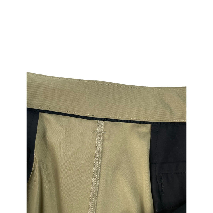 Mens Lululemon Olive Green Khaki Shorts Size 36