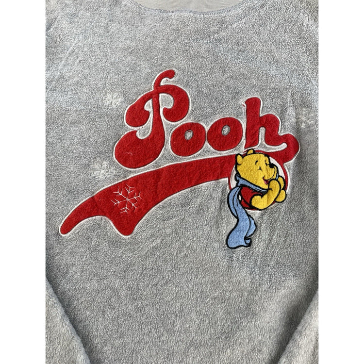 Womens Disney Winnie The Pooh Fleece Sweatshirt Size M